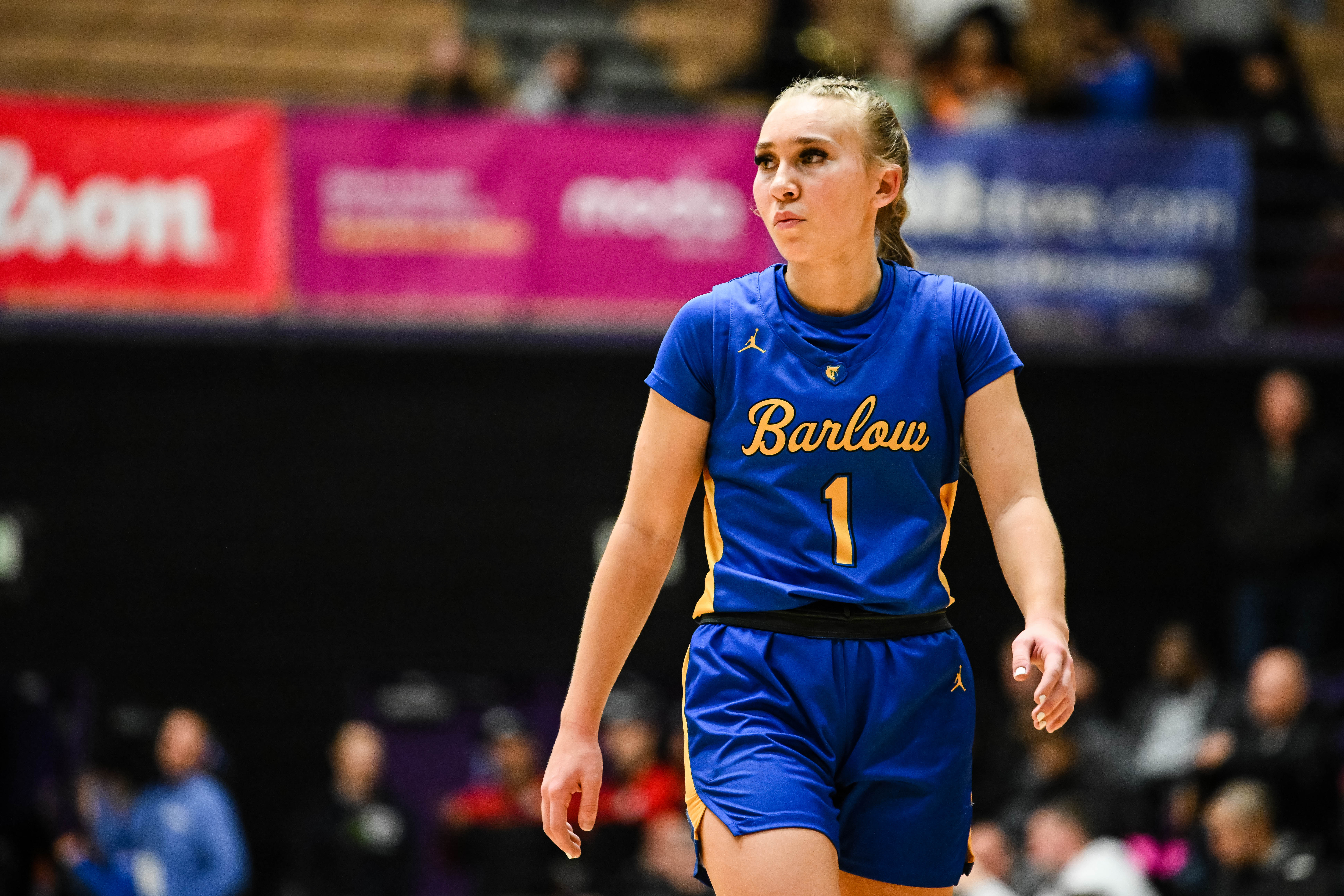 Barlow Tualatin 6A Oregon girls basketball quarterfinal Naji Saker -106